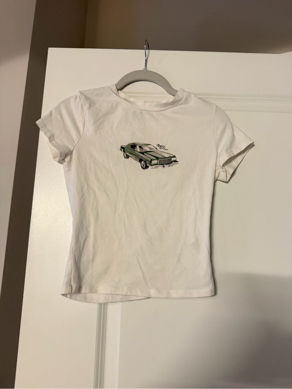 Princess Polly Off Grid Baby Tee White